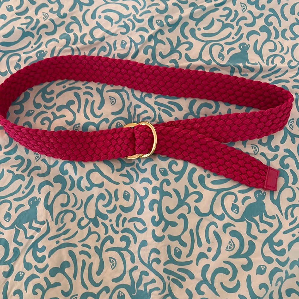 Lilly Pulitzer braided belt